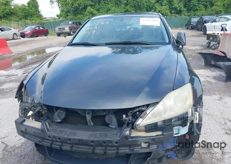 2006 Lexus Is 250 from USA, damaged, VIN JTHCK262165007612
